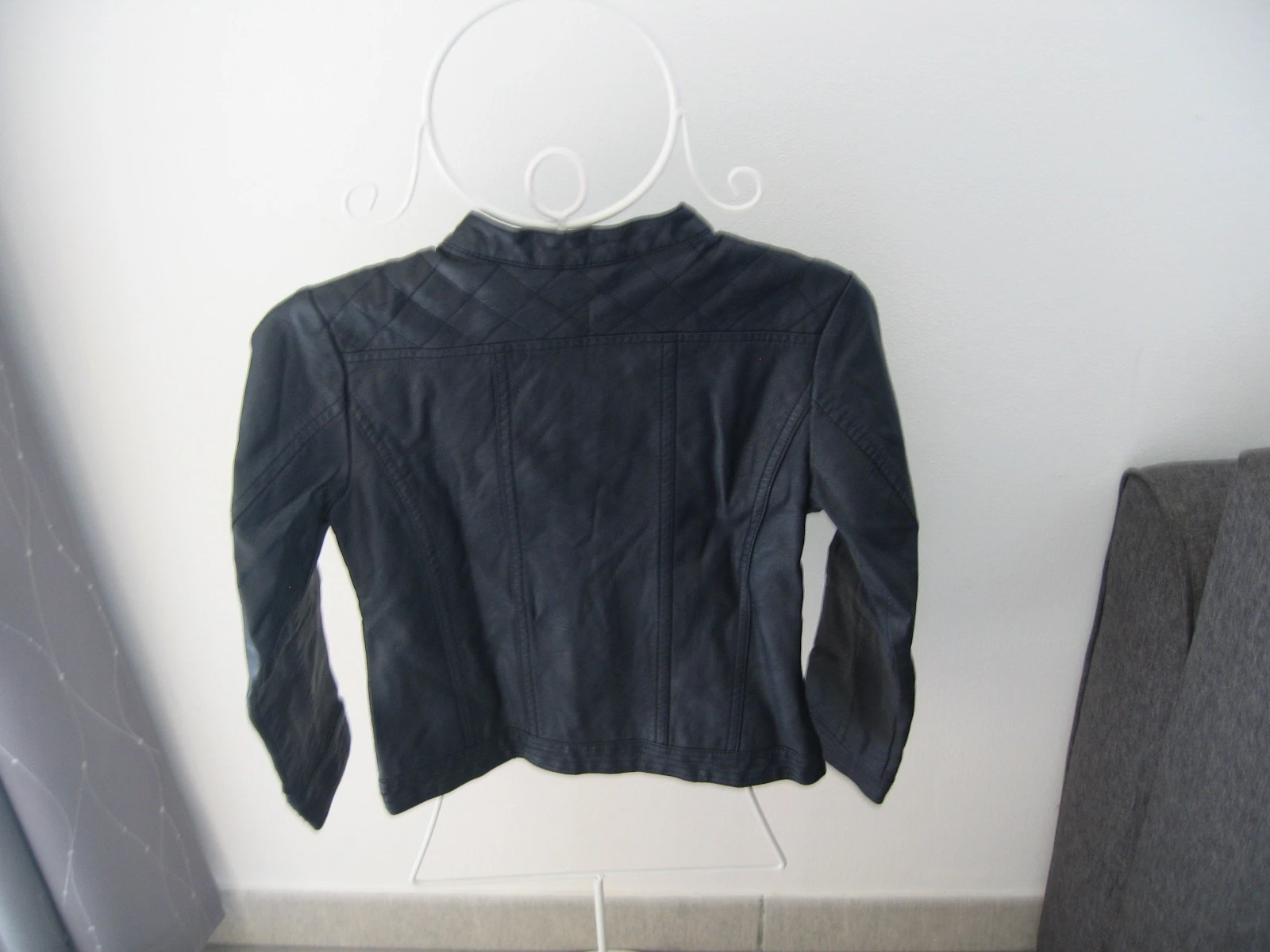 Perfecto / Okaïdi navy blue biker jacket - 8 years (128 cm) - VERY GOOD CONDITION – photo 2